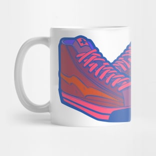 Vintage hightop sneakers / kicks Mug